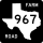 Texas FM 967.svg