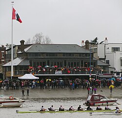 Thames Rowing Club on Head of the River Race day 2012.jpg