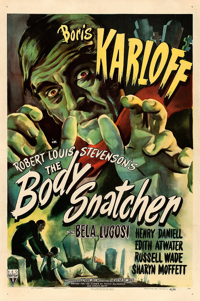 Votre dernier film visionné - Page 2 800px-The_Body_Snatcher_%281945_poster%29