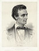 Thomas Hicks - Leopold Grozelier - Presidential Candidate Abraham Lincoln 1860 - cropped to lithographic plate.jpg