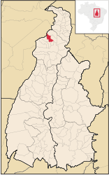 Araguanã – Mappa