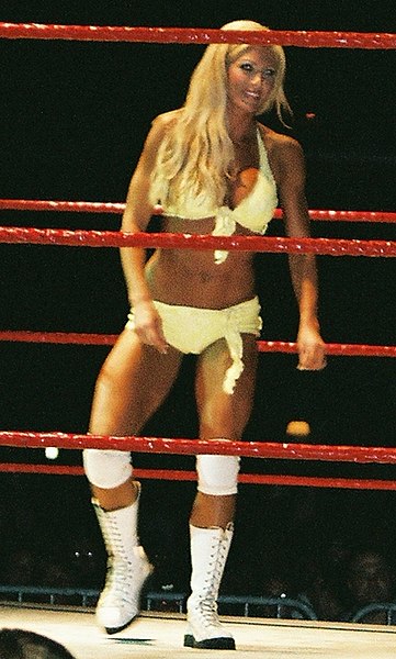 Wilson during a WWE house show in July 2006