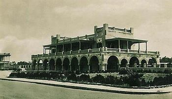 Tripoli Railway Station in 1940 Tripoli Stazione Centrale.jpg