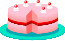 Tux Paint pink cake.svg