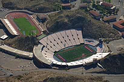 Cómo llegar a Sun Bowl Stadium en transporte público - Sobre el lugar