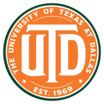 UT Dallas 2 Color Emblem - Arquivo de identidade da marca SVG.svg