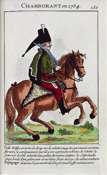 Régiment de Chamborant hussards