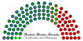 United States Senate confirmation vote of Sonia Sotomayor map.svg