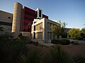 The five-story Rod Lee Bigelow Health Sciences Building houses the offices, classrooms, and laboratories for health physics, nursing, radiological sciences, physical therapy, and kinesiology.