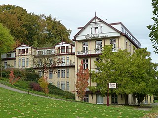 Hôtel Rooding à Valkenburg (1892), conçu par Pierre Cuypers.
