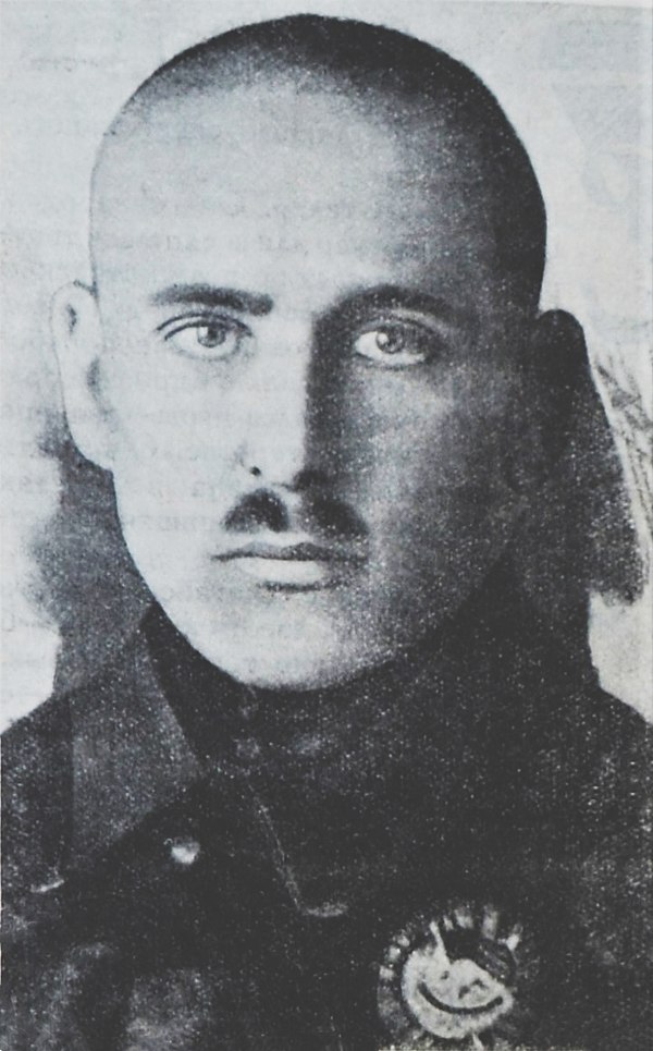 Vasily Blyukher with The First Order of the Red Banner