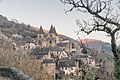 * Nomination View of Saint Faith Abbey Church of Conques, Aveyron, France. --Tournasol7 06:36, 3 August 2019 (UTC) * Promotion I guess that there is some ccw tilt --Poco a poco 15:02, 3 August 2019 (UTC) Sorry, but for me it still ok... --Tournasol7 16:58, 4 August 2019 (UTC)  Support You are probably right, may be just an optical ilusion --Poco a poco 17:14, 4 August 2019 (UTC)