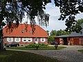 Residential building with farm building