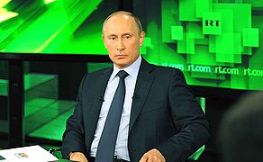 Vladimir Putin - Visit to Russia Today television channel 6.jpg