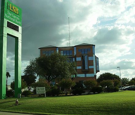 The Walker Plaza housed the South Texas National Bank a subsidiary of LNB, today all South Texas National Banks were renamed Laredo National Bank. Walker Plaza -Laredo.jpg