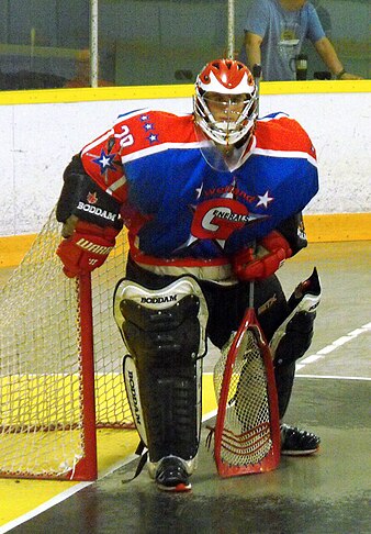 Generals goalie in 2014 Welland Generals goalie 2014.jpg