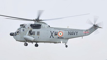 An Indian Navy Sea King