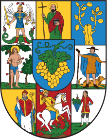 Wien - Bezirk Döbling, Wappen.svg