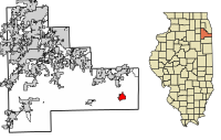 Will County Illinois Incorporated and Unincorporated areas Beecher Highlighted.svg