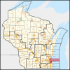 Wisconsin's 4th congressional district (since 2023) (square).svg