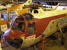 The first prototype Bristol 173 in the Bristol Aero Collection at Kemble airfield in 2006