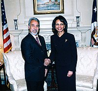 Xanana Gusmão & Condoleezza Rice, 2006Jan25