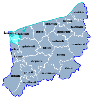 Powiaty: Západopomoranské vojvodstvo