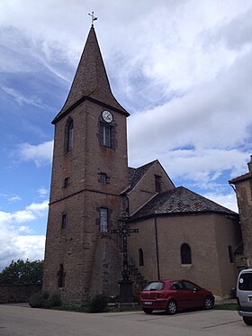 Église Notre-Dame-de-l'Assomption de La Chapelle-Laurent (côté place).