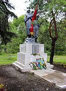 Братская могила советских воинов Южного фронта на улице Юмашева в Донецке
