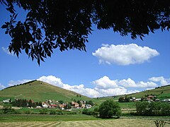 Kneževac village panorama