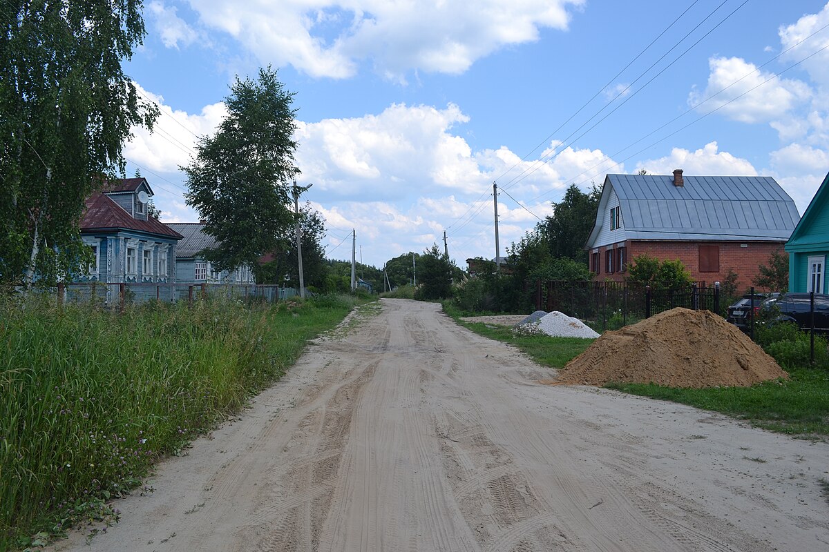 Деревня Коробовская Шатурский район