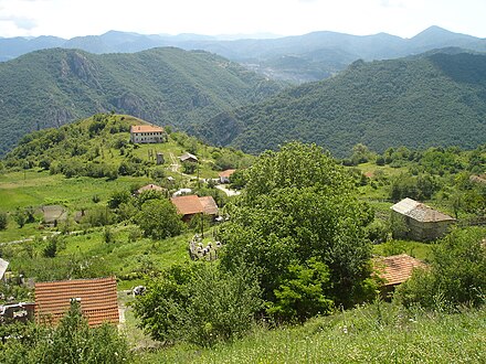 The village of Rožden sits near the border with Greece