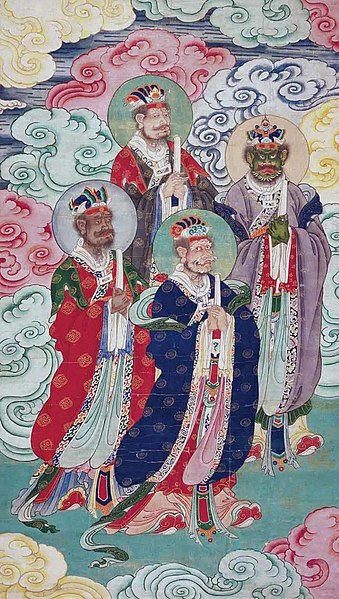 Four Dragon Kings, Qing dynasty.