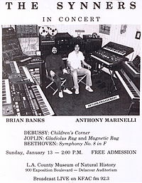 Anthony Marinelli i Brian Banks KFAC na ywo symulacja radiowa z Muzeum Historii Naturalnej w Los Angeles, stycze 1980 r.
