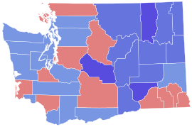 1928 United States Senate election in Washington results map by county.svg