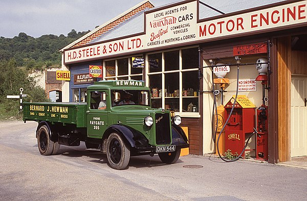 1936 Bedford WTL lorry at Amberley Working Museum