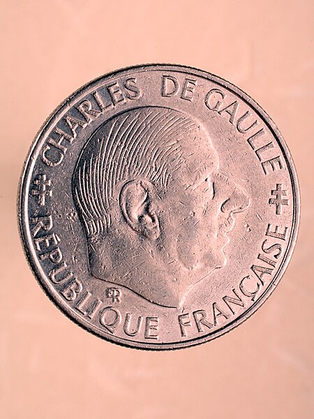 File:1 franc commémoratif charles De Gaulle 1988 (A).jpg