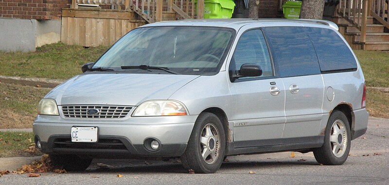 File:2003 Ford Windstar Sport, Front Left, 10-31-2020.jpg