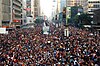 Huge Gay Pride parade held in Brazil