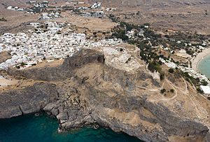 Akropolis Von Lindos: Geschichte, Archäologie und Architektur, Lindische Tempelchronik