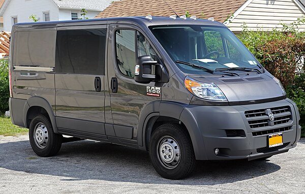 2014 Ram 1500 ProMaster Tradesman SWB std roof