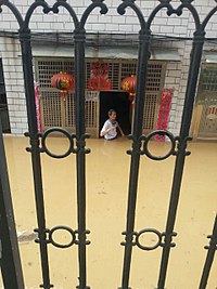 2017 downtown Ningxiang floods.jpg