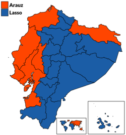 2021 Ecuadorian presidential election, second round.png