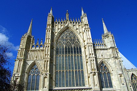 Большое Восточное окно Йоркского собора (1408)