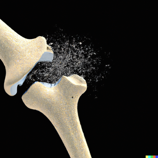 File:3D render of bone joint with drug-eluting coating.png