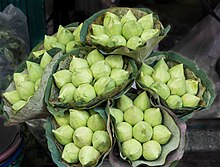 The Roadblock in Nakhon Pathom province had racers harvest lotus flower bulbs to make two bundles. 4Y1A1078 Bangkok (32761166803).jpg