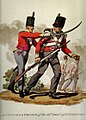 British 52nd light infantry regiment early 1800s