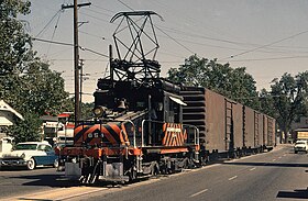 ilustrația Sacramento Northern Railway