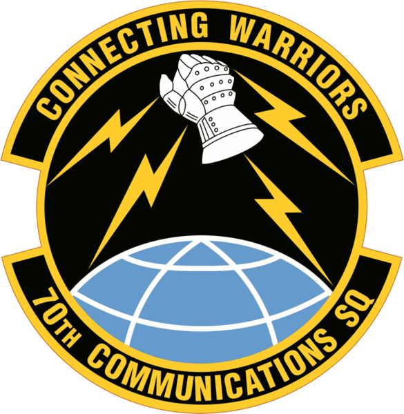 File:70th Communications Squadron.png