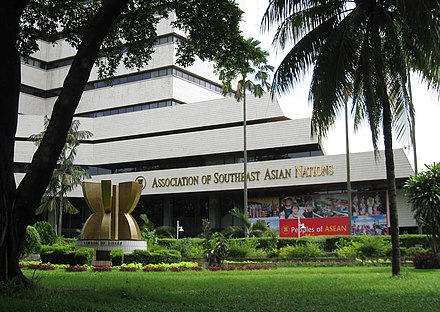 The Secretariat of ASEAN at Jl. Sisingamangaraja, South Jakarta
